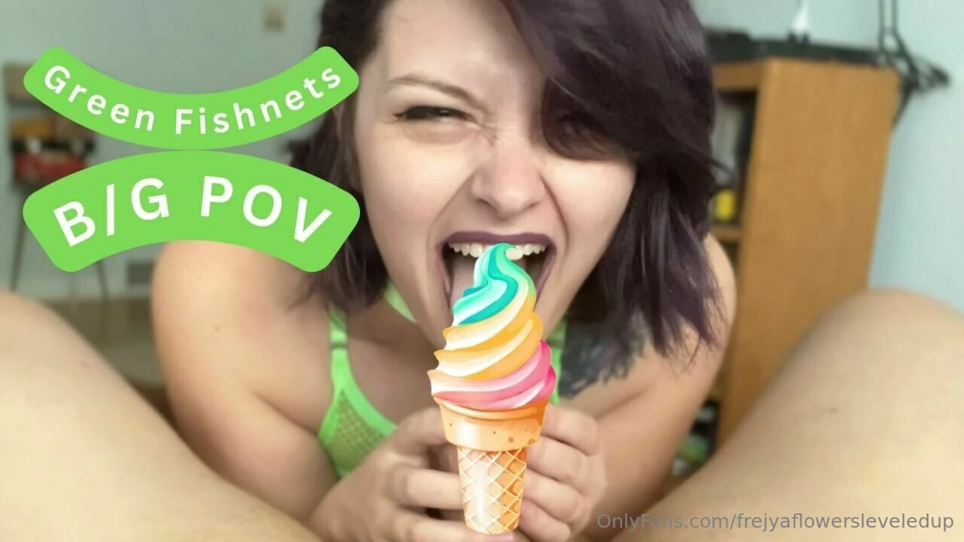 I ve got something sweet for you this fun film features some neon 