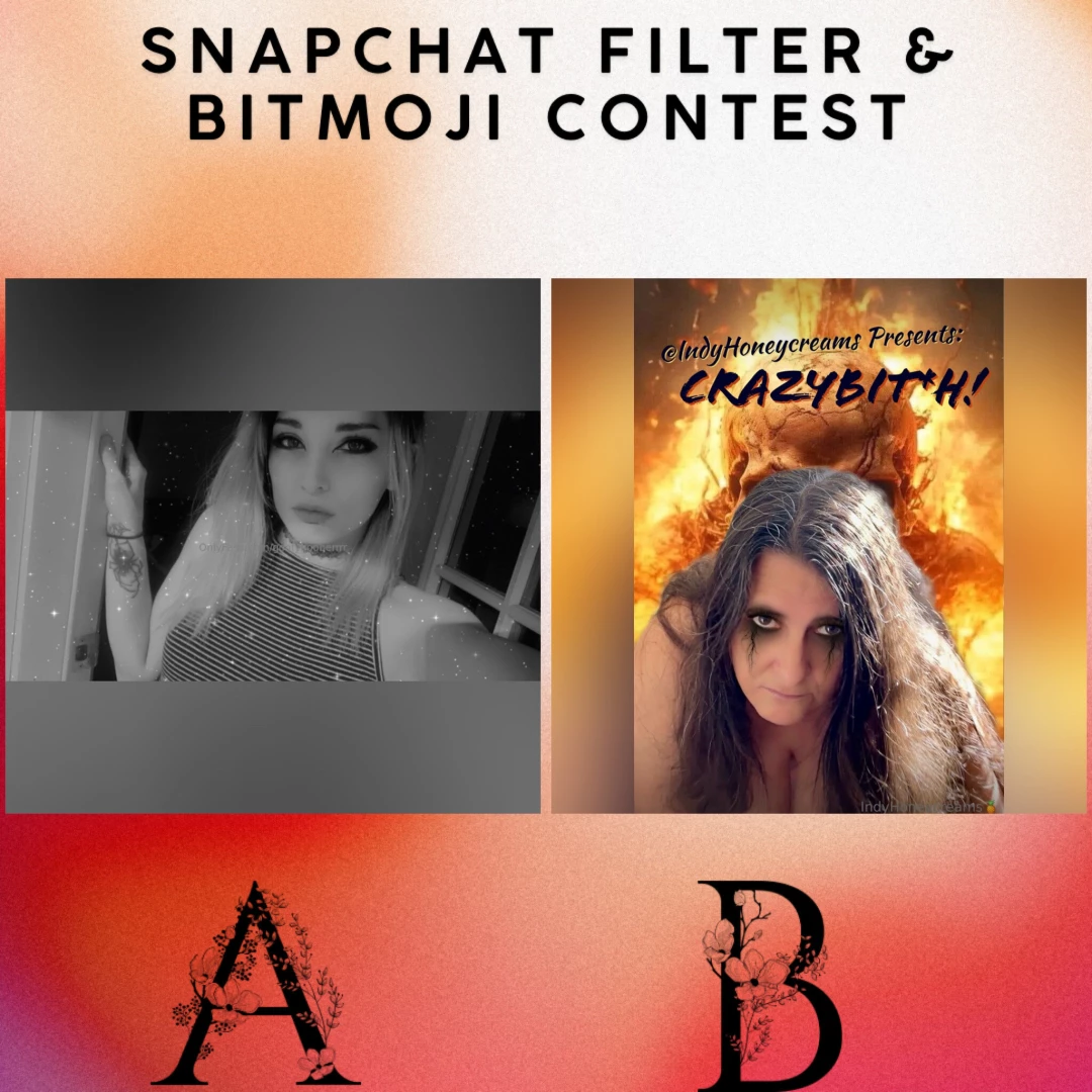 Snapchat filter amp bitmoji contest round 1 5 tip from fans or 