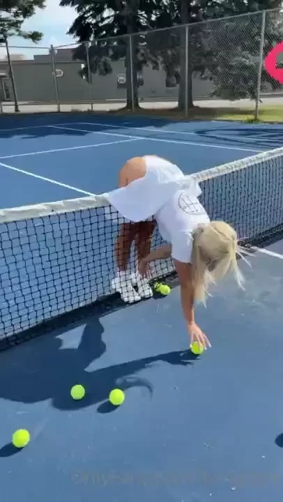 Bent over 