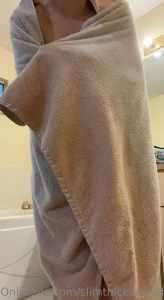 Fresh out of the shower on or off