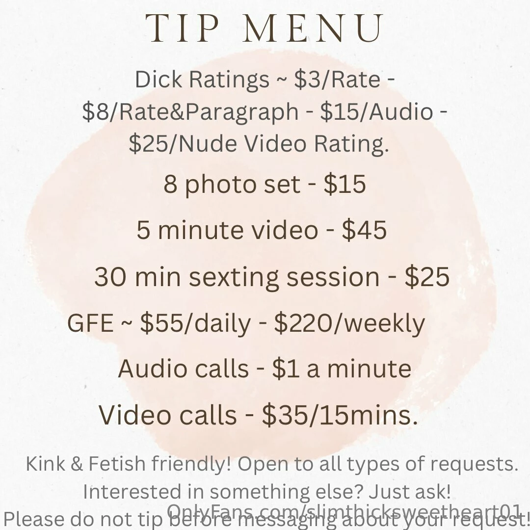 Tip menu is here 