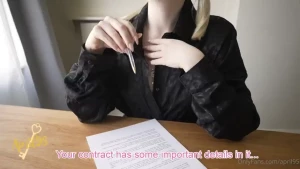 Aprils sissy secretary optional fully voiced version - dm me sissy