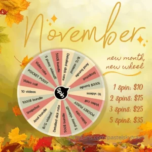 November wheel woohooo anal amp ass bundle video call full length