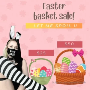 Let s celebrate easter with style inside each basket is some delicious part 1