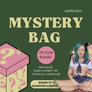 Send any tip pick a number 1 10 i ll send you a mystery gift could be