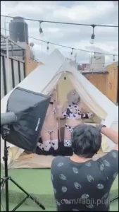 Behind the scenes with the cutest of san chan un peque o detr s de c