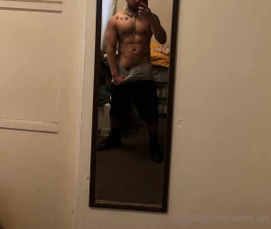 Flexing made me hard as a rock lol part 1