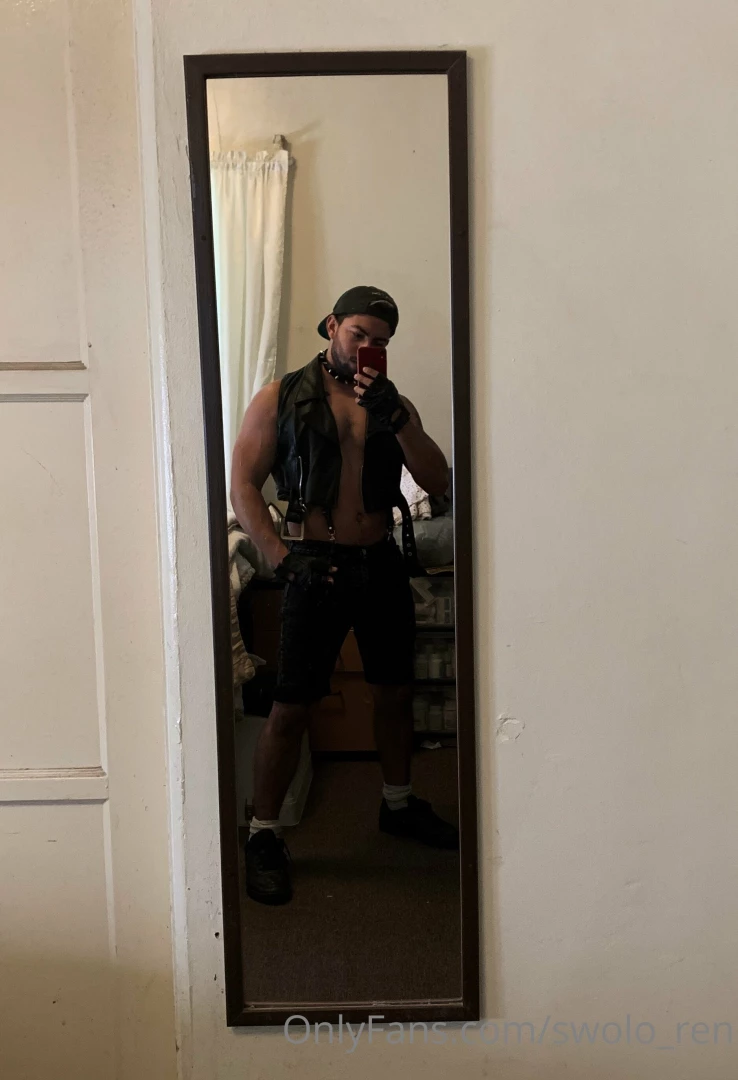 Trying out different styles for a leather party tonight the last one 