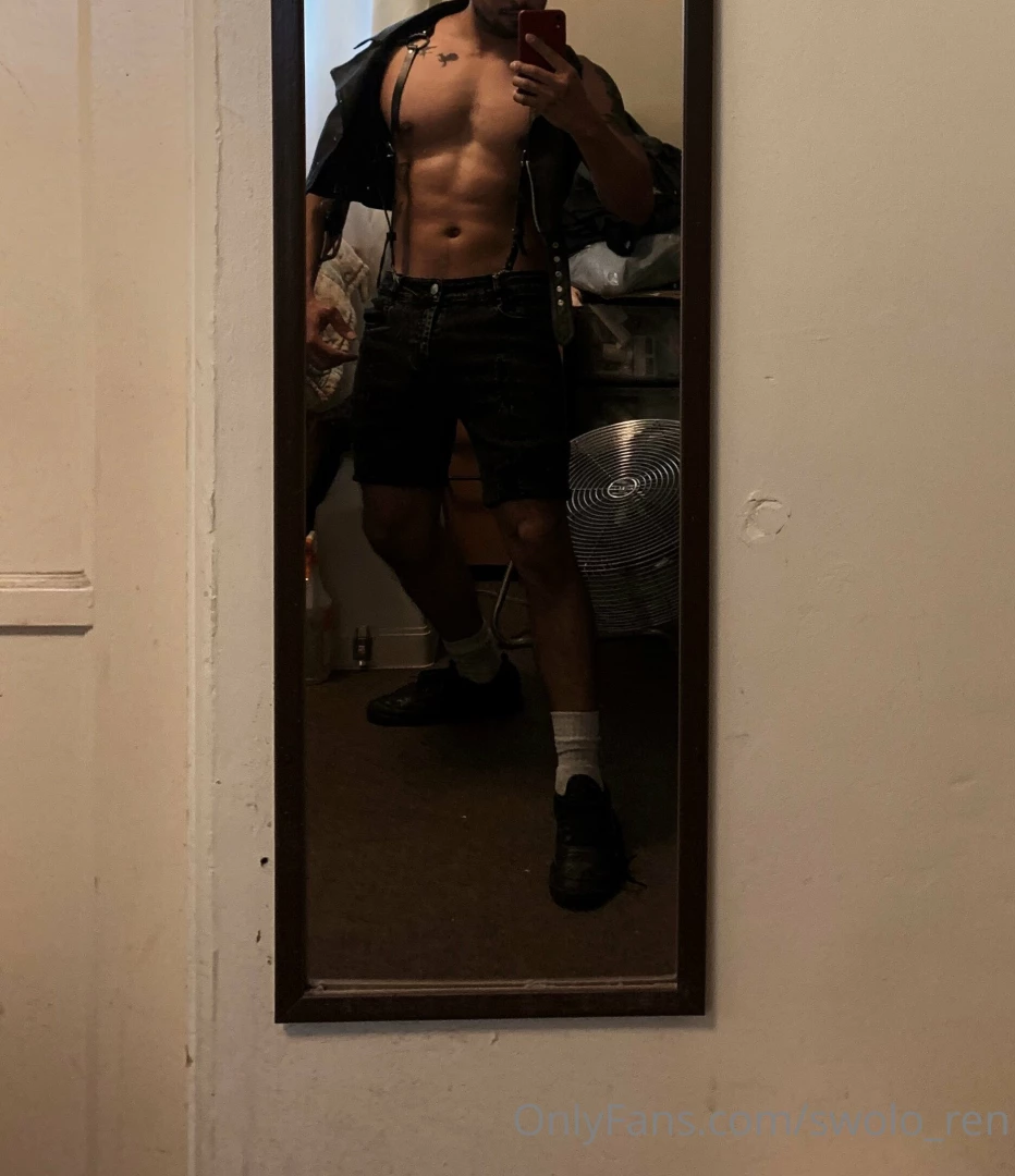 Trying out different styles for a leather party tonight the last one part 2 