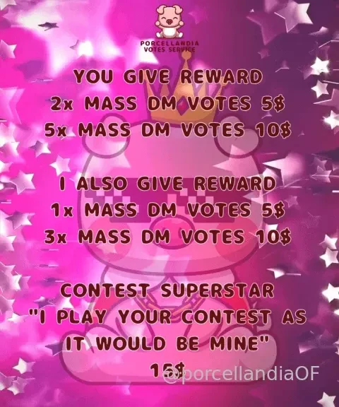 Vuoi vincere il contest col mio servizio contest superstar spacchiamo 