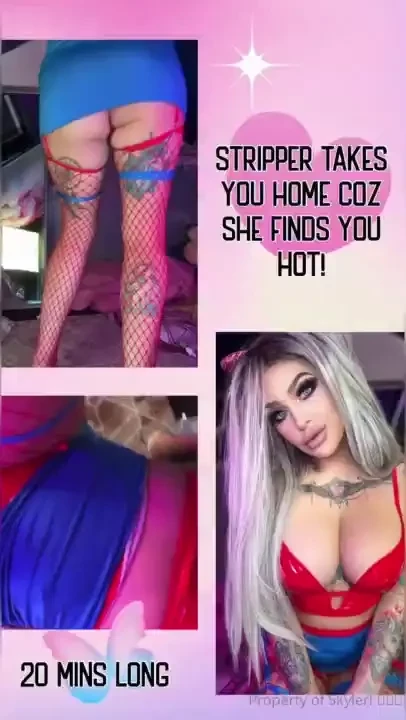 New video stripper takes a fancy to you and needs your big cock deep 
