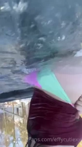 Making wavessss in the jacuzzi hehe