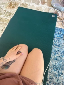 Okay now yoga will bring me back to my senses quickly