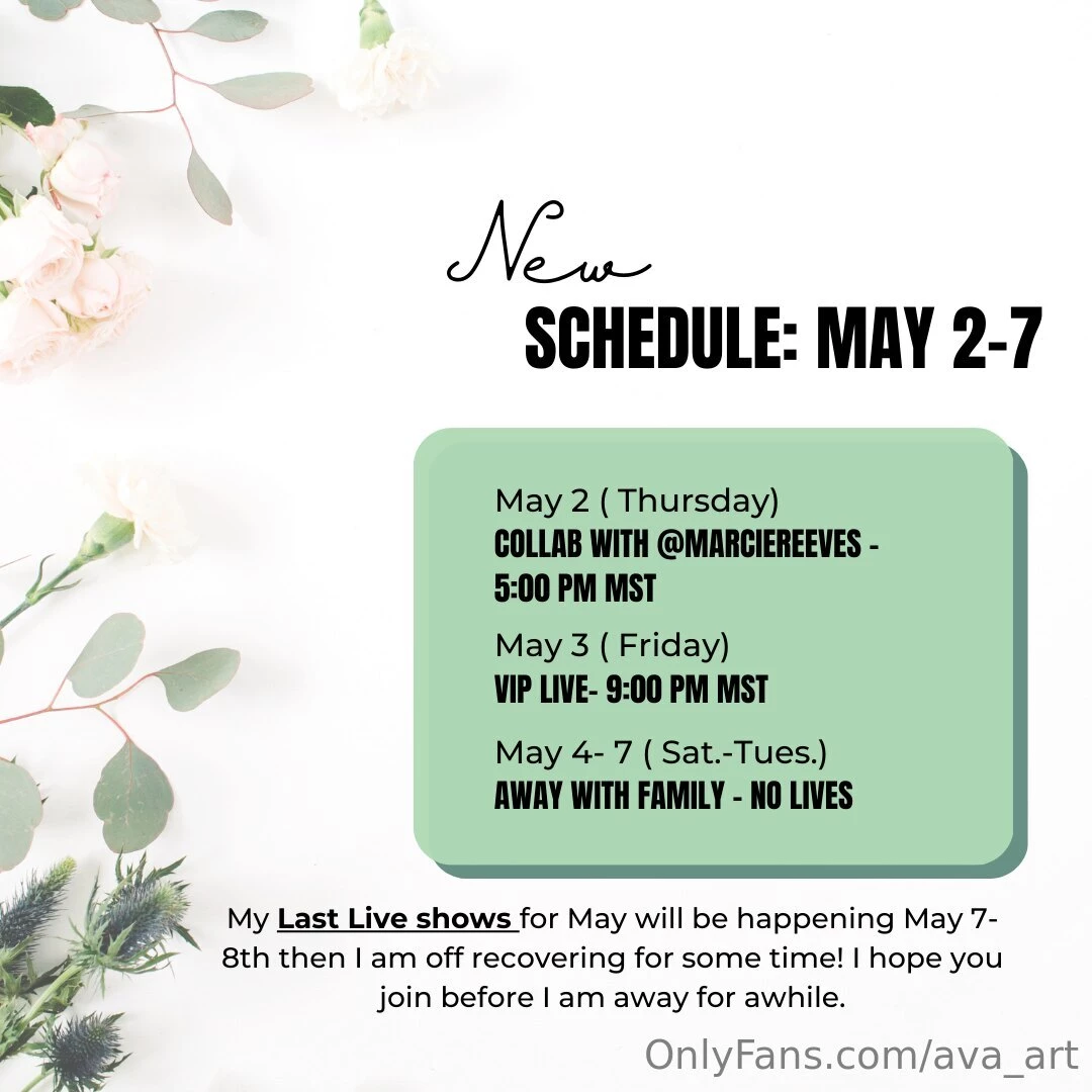 Amended schedule i had some changes to this weeks schedule so i 