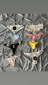 Pantie sale including these ones i have 21 pairs for sale interested