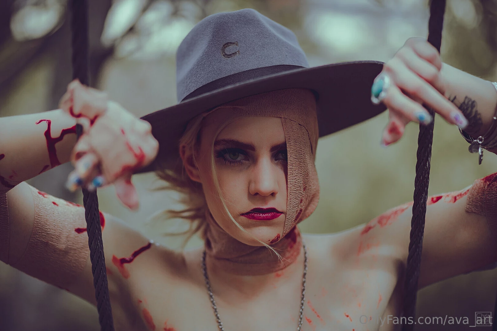 Sexy mummy scene wanna have me wrap you up in my b nd ges 