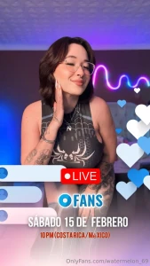 Hoy a las 10 pm estar en vivo para celebrar el dia del amor contigo