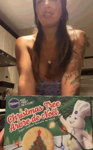 - full 10 minute scene getting horny baking cookies ending in massive part 2