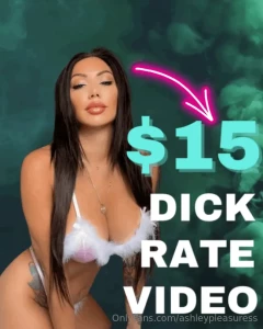 Can i rate your cock one fan for 15