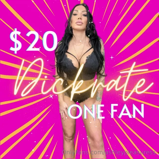 One fan send me your cock and let me rate it 