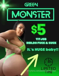 Amp the way i worked this green monster will leave you speechless my