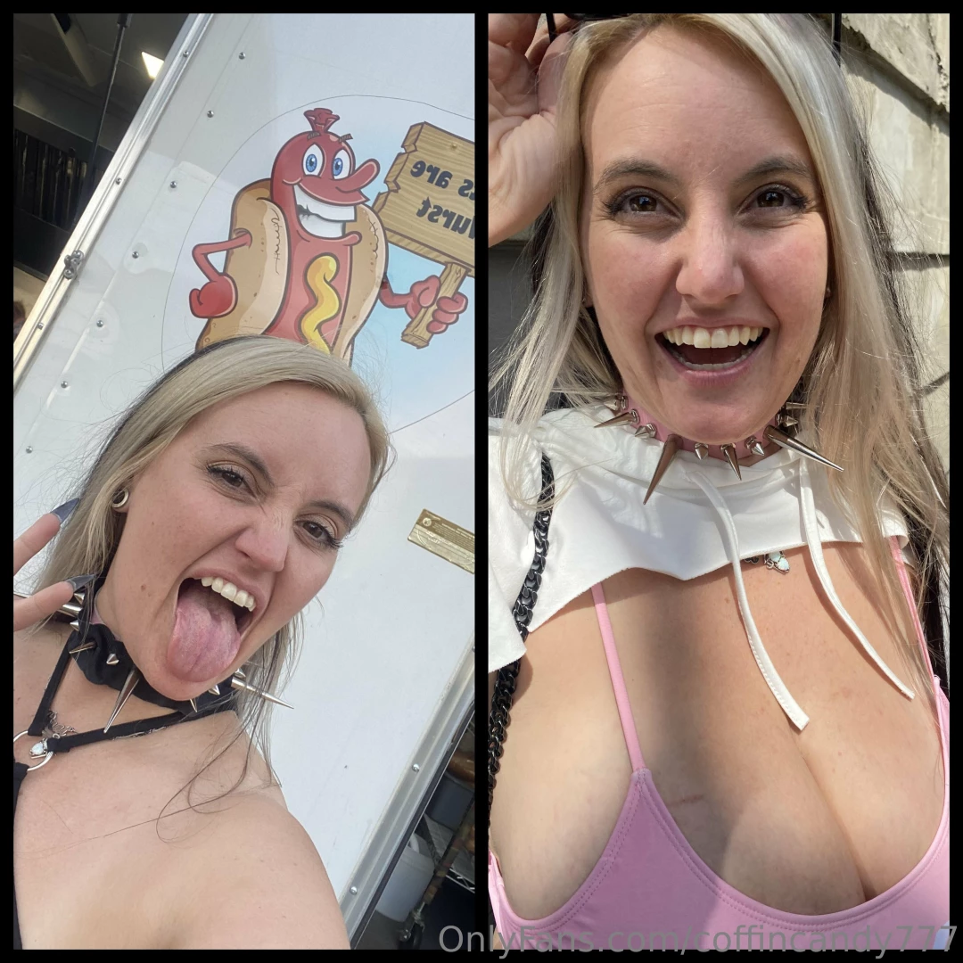 Coffin candy black amp pink beat me whether i m bratty or sweet posing 