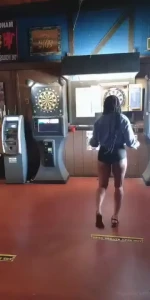 Playing darts would you play with me