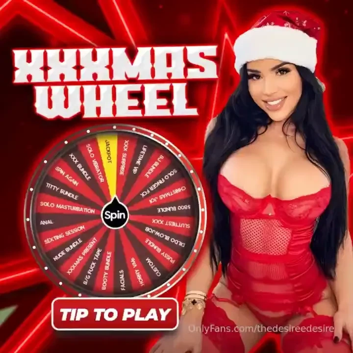 Xxx-mas wheel spin amp win your christmas xxx-gifts - 1 - 20 2 - 25 3 