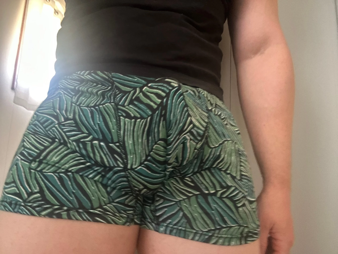 Halfway hard this morning getting ready for the gym 