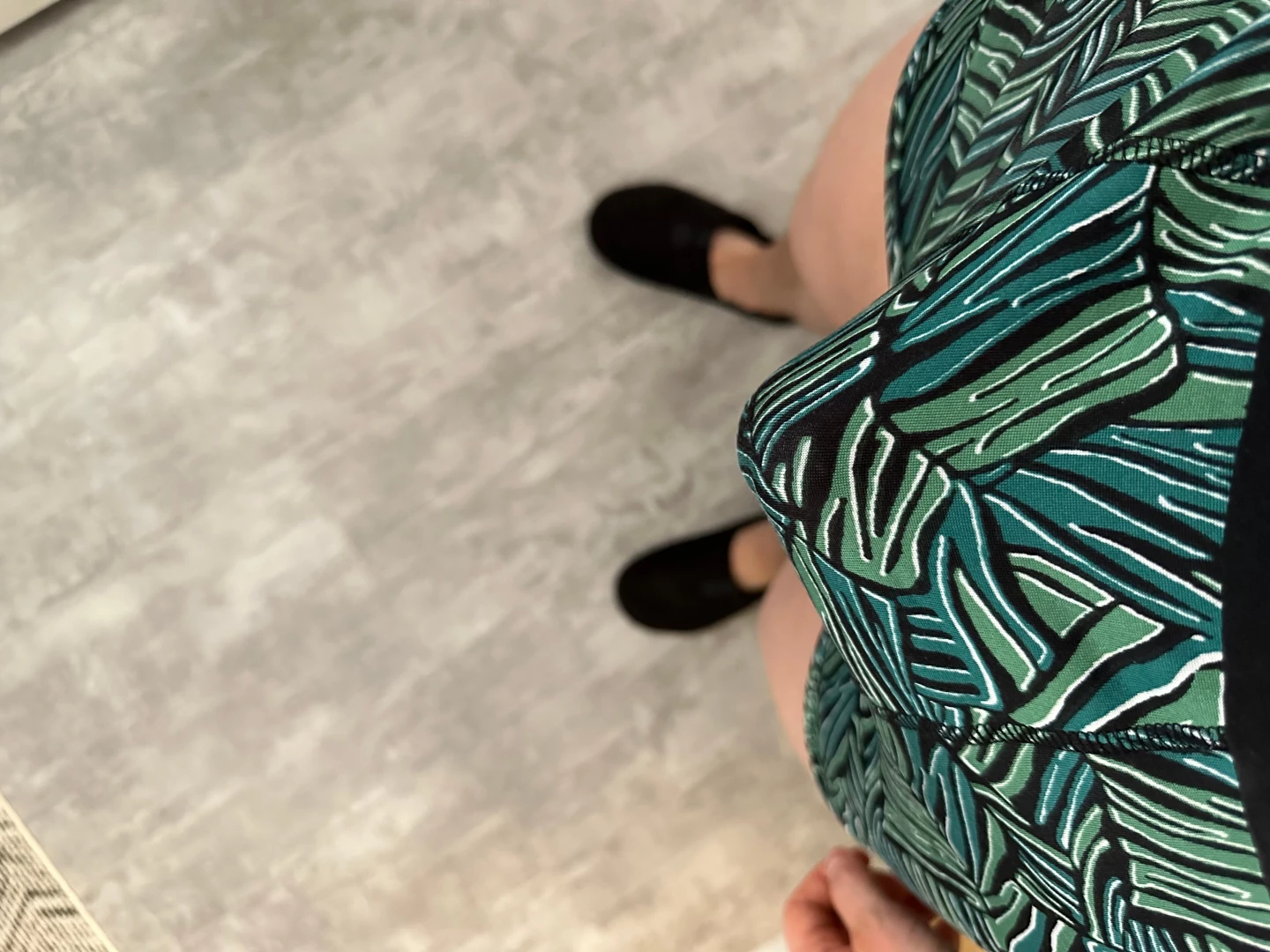 Halfway hard this morning getting ready for the gym part 2 