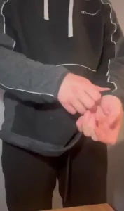 Pink thong video