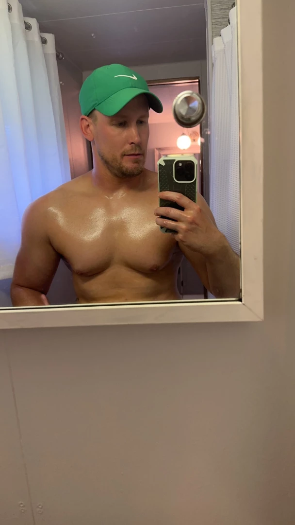 Quick selfie before a shower 