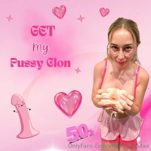 Have you ever thought about having a pussy clone you can have the