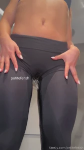 Wet leggings and a creamy surprise for you only full video in your dms