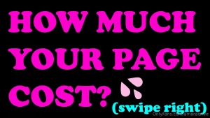 How much do you charge per month on your premium onlyfans swipe right part 1