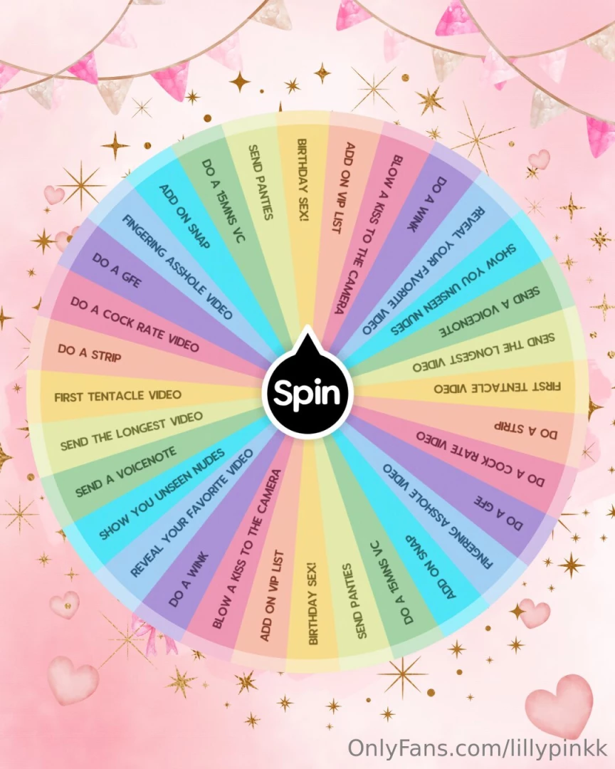 Birthday dare roulette warning birthday queen at play i m spinning 