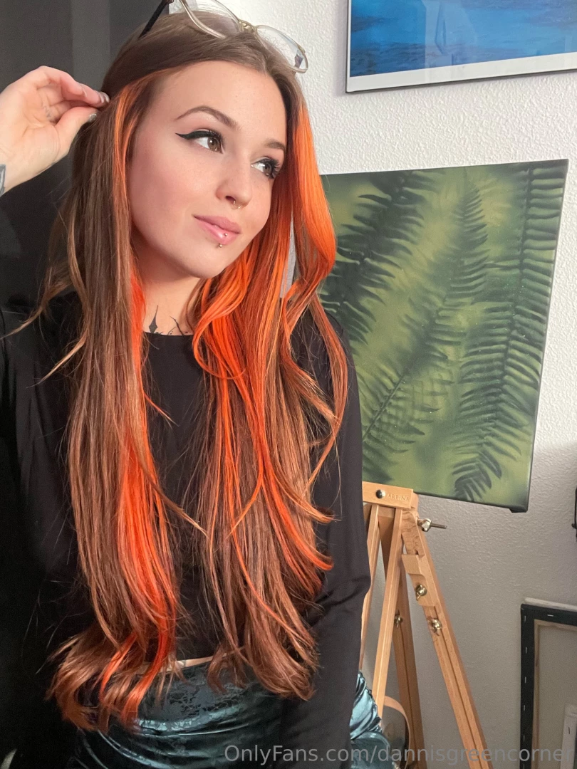 I started this painting over the summer and you might remember my oftv 