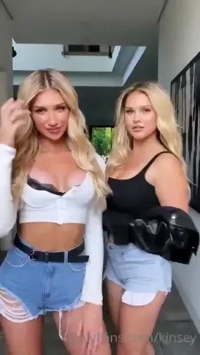 Oooh we are trouble together did you see our dirty questions strip 