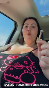 Road trip home food diary vlog unlock this video and tell me did i