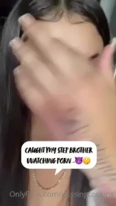 He was watching a porno on his vr so i starting sucking his dick so he