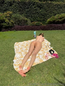 The reason why my neighbours love me my daily naked sunbathing