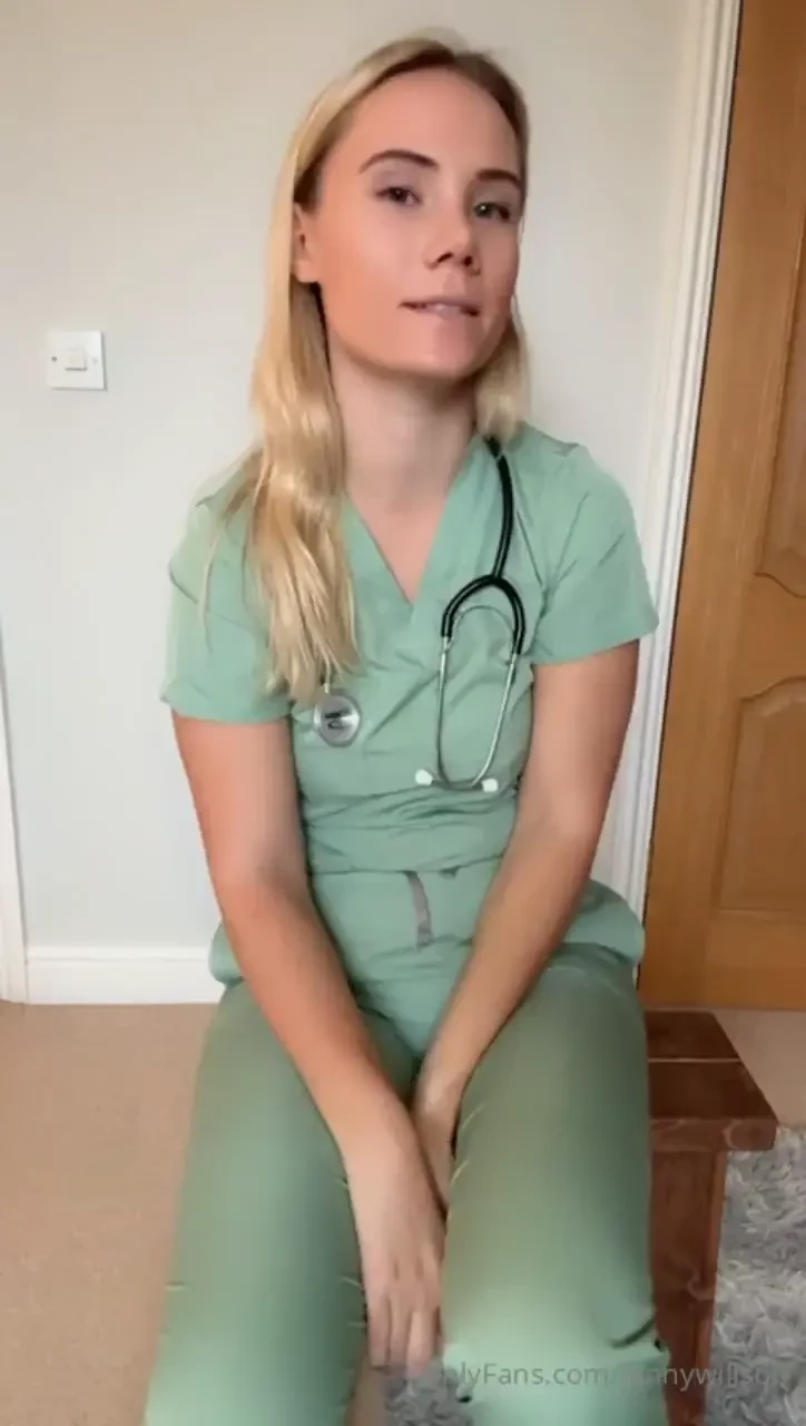 Looks like you need some special care lucky for you this nurse makes 