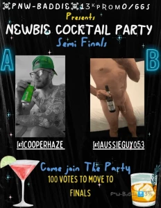 pnw-baddie1 - Newbie beverage party anyone can tip the post to add votes to your 