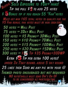 Ho liday kforkristina swipe to see prizes and rewards creators and