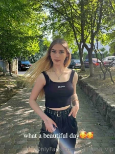 I love nature it feels nice to be outside