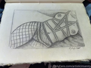 Some more artistic nude self portraits i did of myself i call the part 1