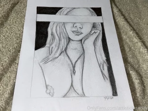 Another artistic nude custom permission given to share