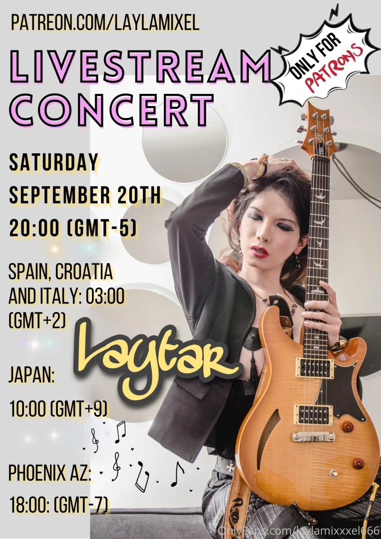 Today is the concert i know a lot of people here from onlyfans pay to part 1 