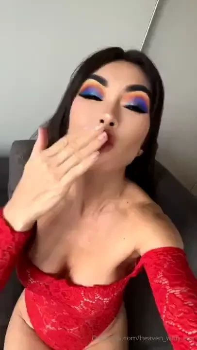 I give you a kiss what do you put under it cheek or 