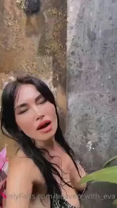 Imagine how we would stand together under this stream of water what 